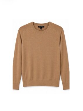 Banana Republic Silk & Yak Blend Crew Neck Sweater – Camel/Tan, Size M